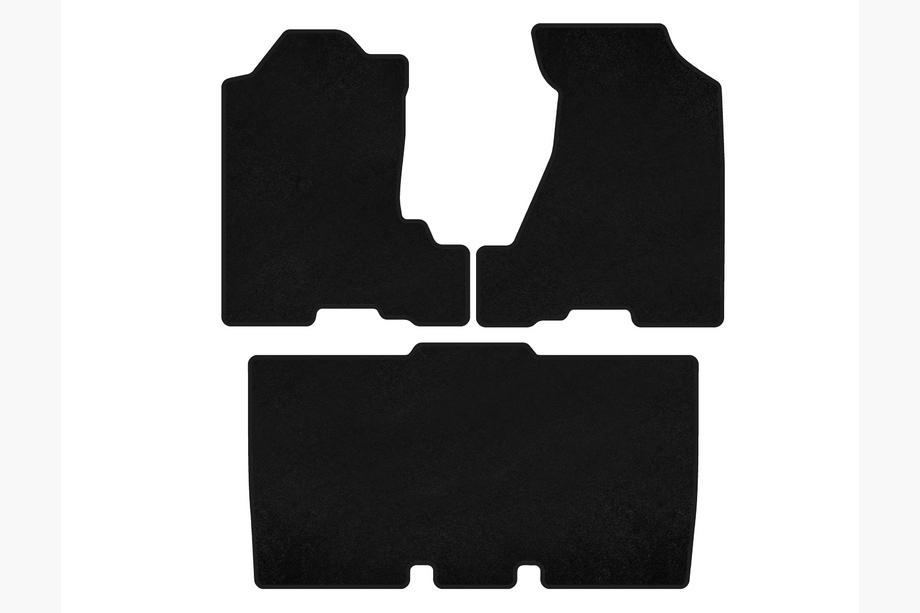 Honda Element 2003–2011 Premium textilmattor (Svart) Image