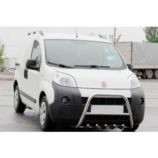 Frontbåge WT006 (rostfritt stål) Fiat Fiorino/Qubo 2008–2024 foto 2