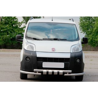Frontbåge Shark (rostfritt stål) Fiat Fiorino/Qubo 2008–2024 foto 1