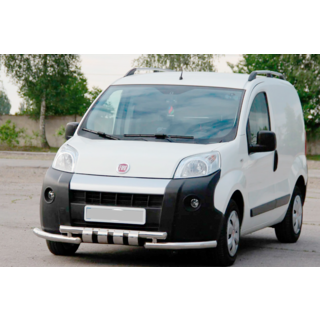 Frontbåge Shark (rostfritt stål) Fiat Fiorino/Qubo 2008–2024 foto 3