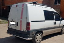Fiat Scudo 1996–2007 Bakre skyddsbåge AK005 (rostfritt stål) foto 3