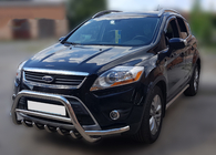 Ford Kuga 2008–2013 Frontbåge (bullbar) WT003-Exclusive (rostfritt stål) foto 3