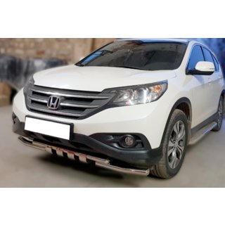 Frontbåge Shark (rostfritt stål) Honda CRV 2012–2016 foto 2
