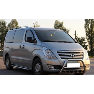 Frontbåge WT003 (rostfritt stål) Hyundai H300, H1, Starex 2008–2020 foto 3