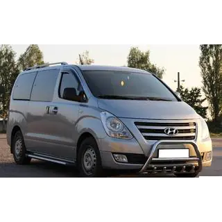 Frontbåge WT003 (rostfritt stål) Hyundai H300, H1, Starex 2008–2020 foto 3