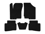 Kia Forte 2008–2024 Textilmattor Premium (2008-2012, Svart) foto 1