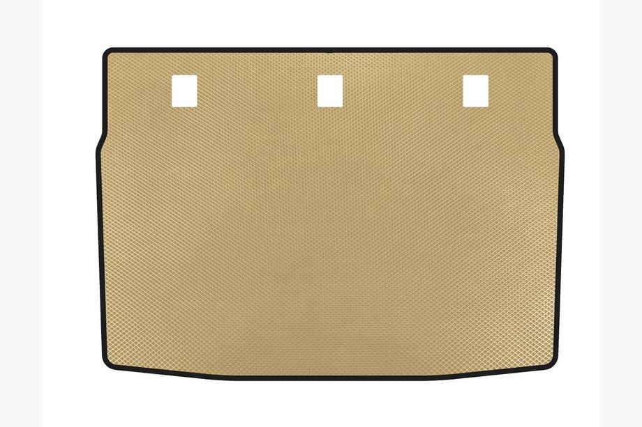 Kia Forte 2008–2024 EVA bagagerumsmatta (2008-2012, Beige) Image