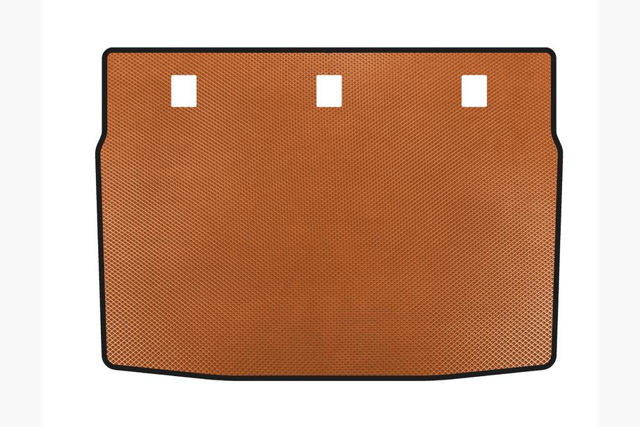 Kia Forte 2008–2024 EVA bagagerumsmatta (2008-2012, Orange) Image