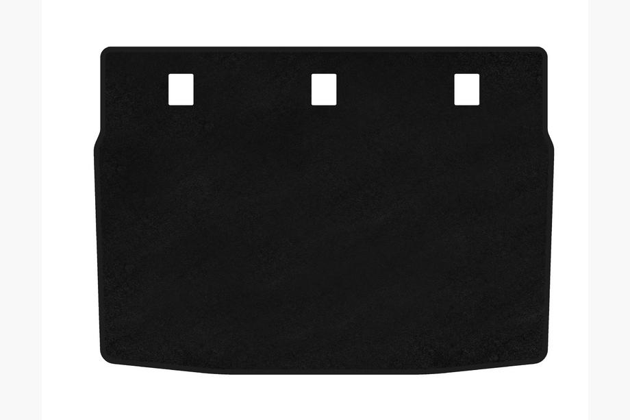Kia Forte 2008–2024 Textil bagagerumsmatta Classic (2008-2012, Svart) Image