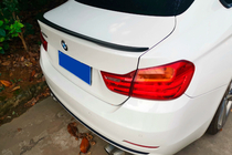 BMW 4-serie F32/F33/F36 2012–2020 Spoiler P-Style (för F32, blanksvart) foto 1