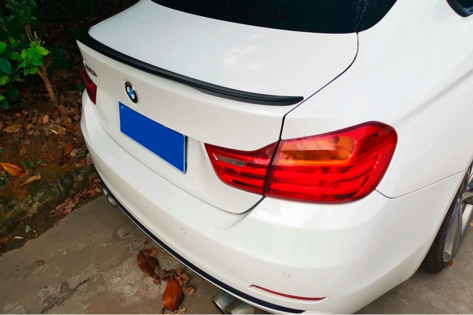 BMW 4-serie F32/F33/F36 2012–2020 Spoiler P-Style (för F32, blanksvart) Image