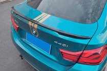 BMW 4-serie F32/F33/F36 2012–2020 P-Style spoiler (för F36, svart högglans) foto 1