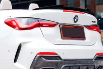 BMW 4-serien G22/23/26 2020– M4-Style spoiler (för G23, svart högglans) foto 1