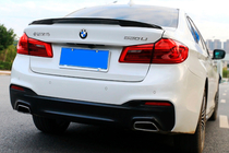 BMW 5-serien G30/G31 2017–2023 Spoiler P-Style (svart högglans) foto 1