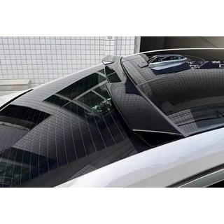 M4-Style bakluckespoiler (svart högblank) foto 1