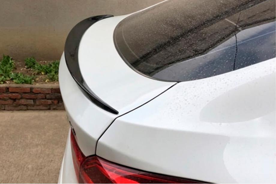 BMW X4 F26 2014–2018 M-Style spoiler (blank svart) Image