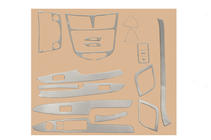 Hyundai Accent 2011–2017 Instrumentpanelskydd Aluminium foto 3