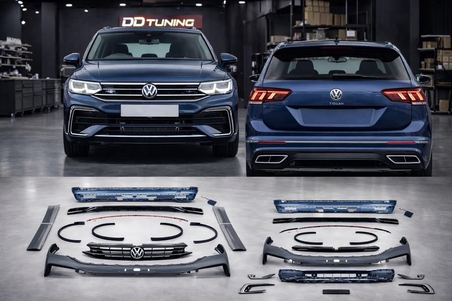 Volkswagen Tiguan 2016–2023 R-Line bodykit-sats (för 2021-2023) Image