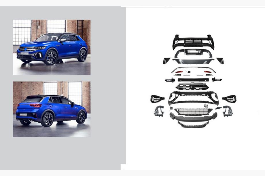 Volkswagen T-Roc 2017–2025 R bodykit-sats (för 2022+) Foto 1