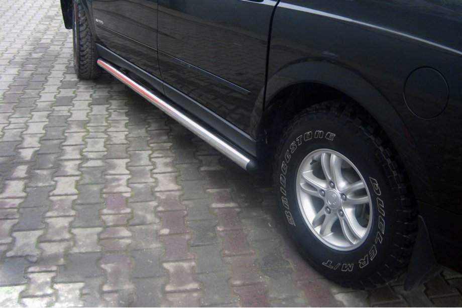 SsangYong Action 2005–2018 Sidorör (2 st, rostfritt stål) Image