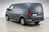 Volkswagen T5 2010–2015 Sidosteg Sunrise (2 st, aluminium) Lång hjulbas foto 1