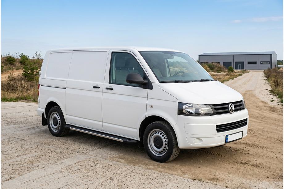 Volkswagen T5 2010–2015 Sidosteg RedLine V1 (2 st, aluminium) Kort hjulbas Image