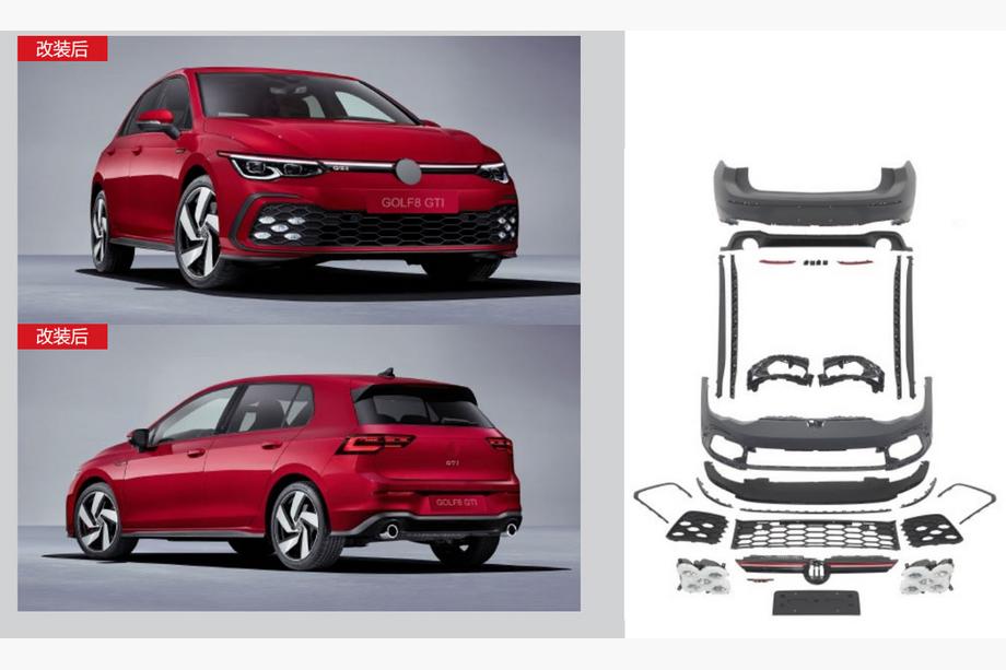 Volkswagen Golf 8 2019– GTI bodykit-kit Image