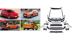 Volkswagen Polo 2017– GTI karossats (för 2017-2021) foto 1