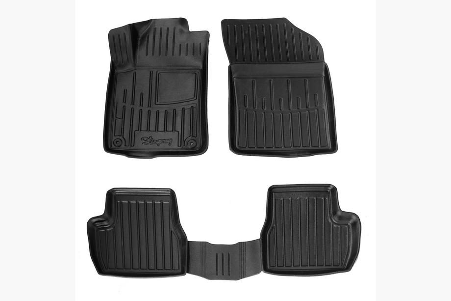 Citroen C-3 2009–2016 Stingray 3D gummimattor för kupé (4 st) Image