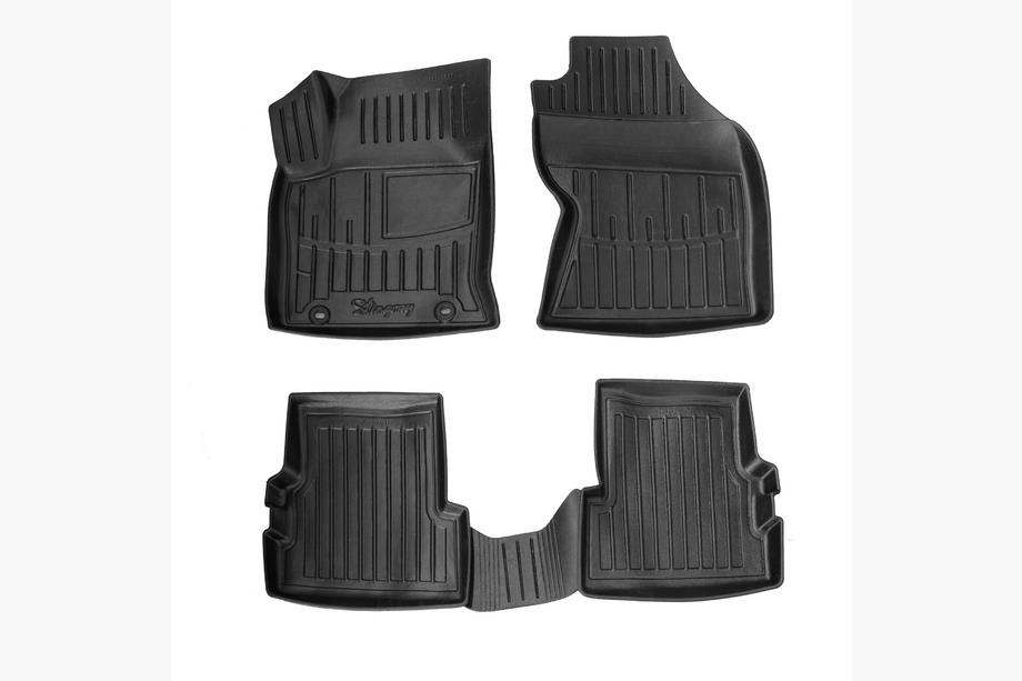 Ford Focus I 1998–2005 Stingray 3D gummimattor för kupé (4 st) Image