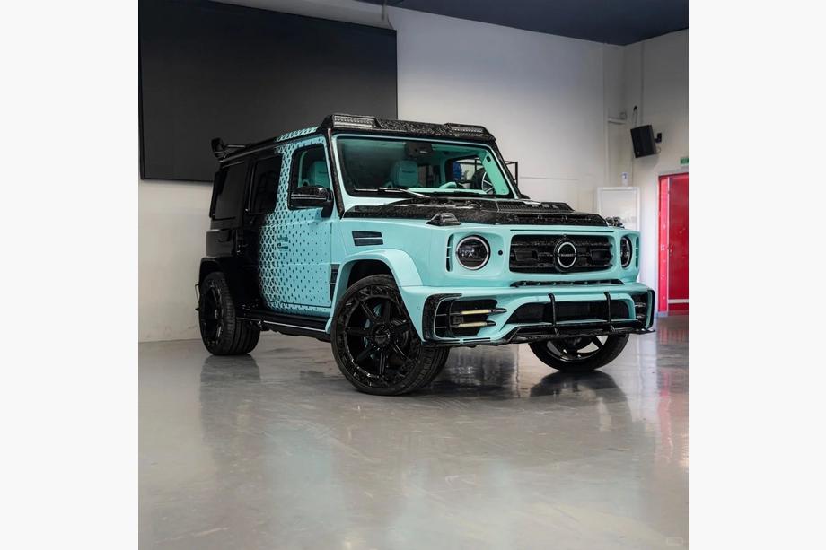 Mercedes G-Class W463 2018–2024 Restylingkit för W465 2025 MNSR Carbon Image