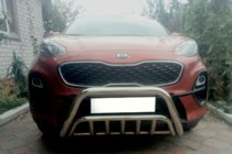 Kia Sportage 2015–2021 Främre frontbåge WT002 (rostfritt stål) foto 1