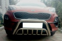 Kia Sportage 2015–2021 Främre frontbåge WT002 (rostfritt stål) foto 2