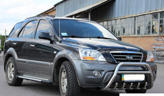 Kia Sorento I BL 2002–2009 Kofångarbåge WT003-2 (rostfritt stål) foto 3