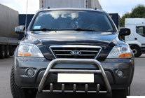 Kia Sorento I BL 2002–2009 Kofångarbåge WT003-2 (rostfritt stål) foto 1
