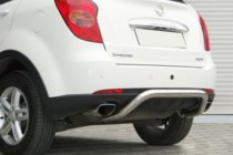 SsangYong Action 2005–2018 Bakre skyddsbåge AK006 (rostfri) foto 2