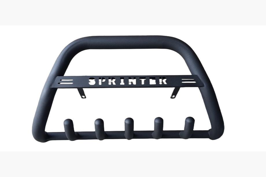 Mercedes Sprinter W901/902/903/904/905 1995–2006 Frontbåge Black WT004 (rostfritt stål) Foto 2
