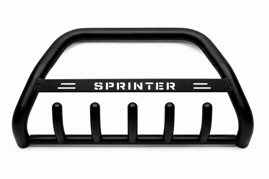 Mercedes Sprinter W901/902/903/904/905 1995–2006 Frontbåge Black WT004 (rostfritt stål) 2000–2006 Image