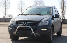 Mercedes ML W164 2005–2011 Frontbåge WT006 (rostfritt stål) foto 2