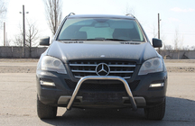 Mercedes ML W164 2005–2011 Frontbåge WT006 (rostfritt stål) foto 3