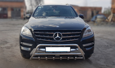 Mercedes GLE/ML class W166 2011–2018 Frontbåge WT003 (rostfritt stål) foto 1