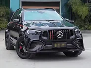 Mercedes GLE W167 2018– Frontläpp / stötfångarläpp fram (för GLE53/AMG-Line 2023-2026, kolfiber) foto 1