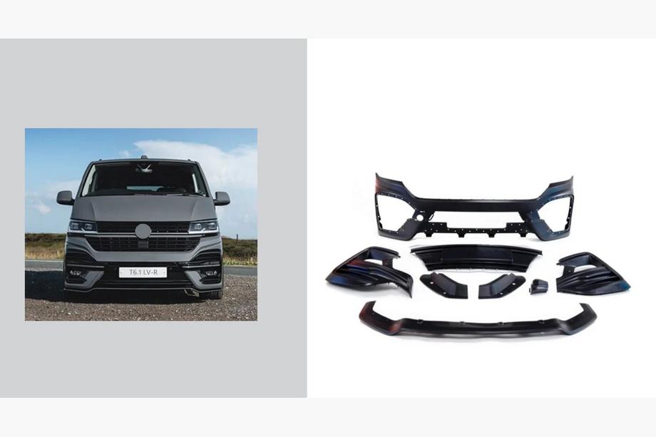 Volkswagen T6 2015–2024 Främre stötfångare R (från 2019+) Image