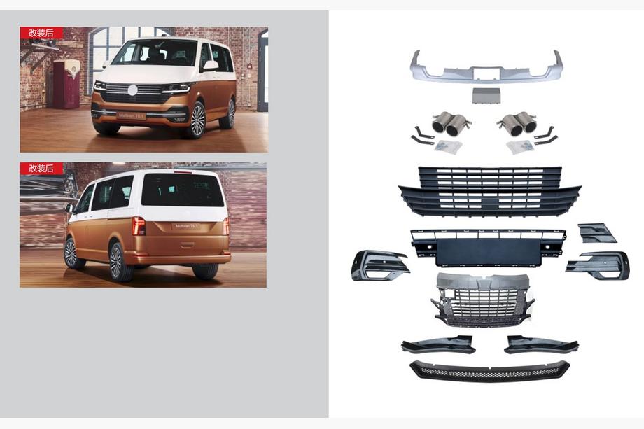 Volkswagen T6 2015–2024 Bodykit-sats (för 2019+) Image