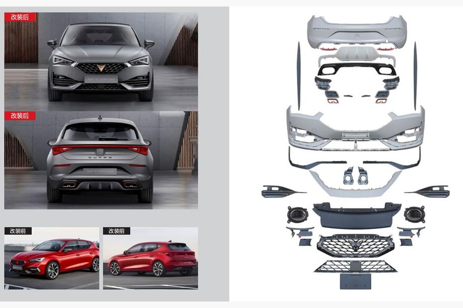 Seat Leon 2020– Cupra bodykit-kit Image