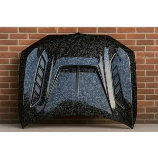 Motorhuv (Forged Carbon) foto 2