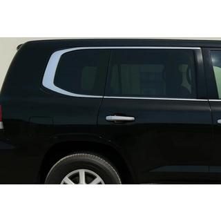 Komplett fönsterinramning Design 2025 (2008-2015, rostfritt stål) Lexus LX570/450d 2008–2022 foto 1