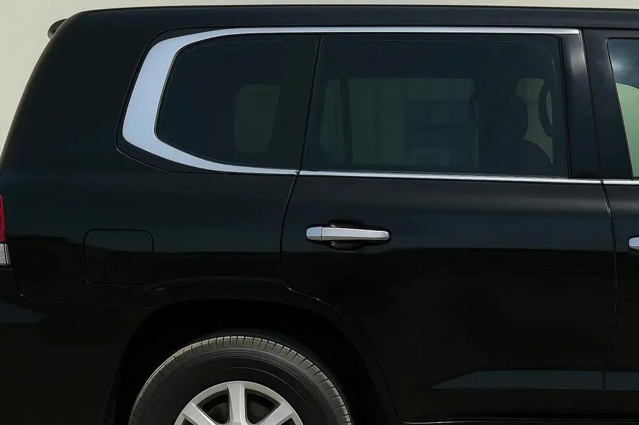 Lexus LX570/450d 2008–2022 Komplett fönsterinramning Design 2025 (2008-2015, rostfritt stål) Image