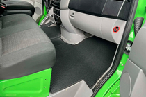 Mercedes Sprinter W906 2006–2018 Gummimattor Carsuit V1 (Svarta) foto 2