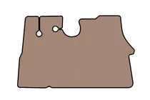 Citroen Jumper 1995–2006 Gummimattor Carsuit (Beige) foto 1